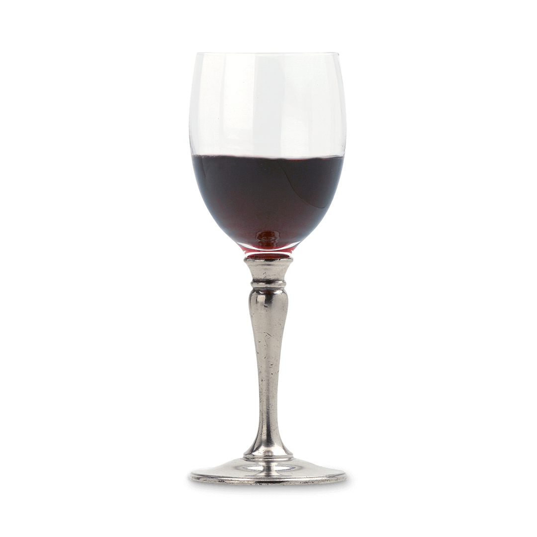 MATCH Pewter Classic All Purpose Wine Glass, Crystal