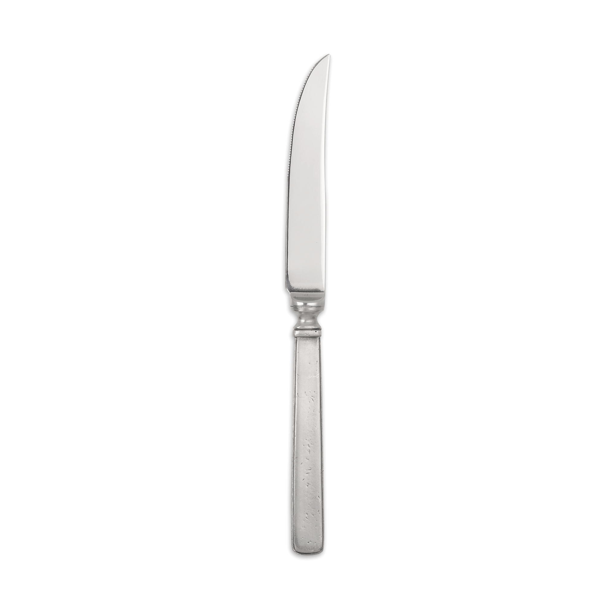 Hammered Pewter Steak Knives