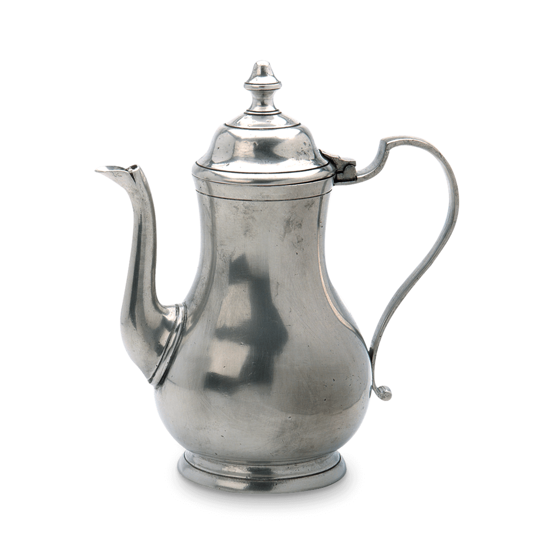 ANTIQUE SILVER COFFEE POT