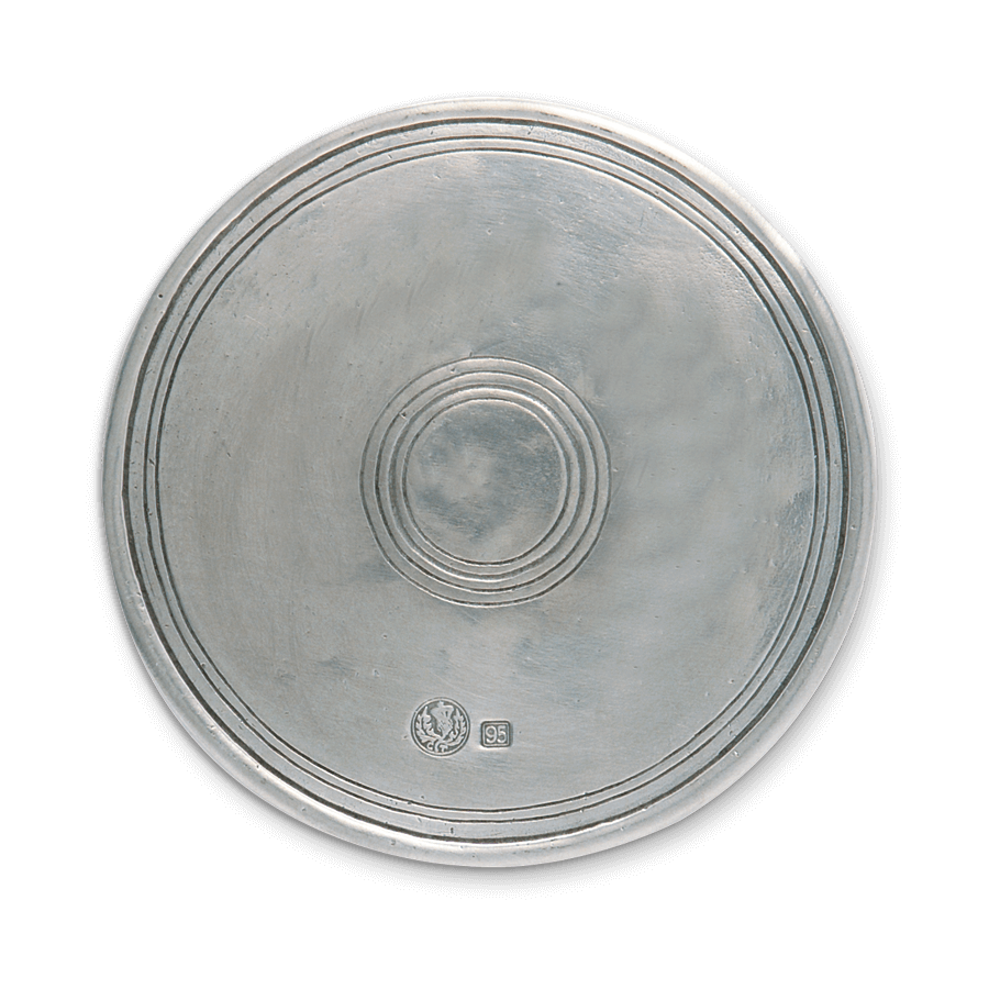 MATCH Pewter Round Bottle Coaster