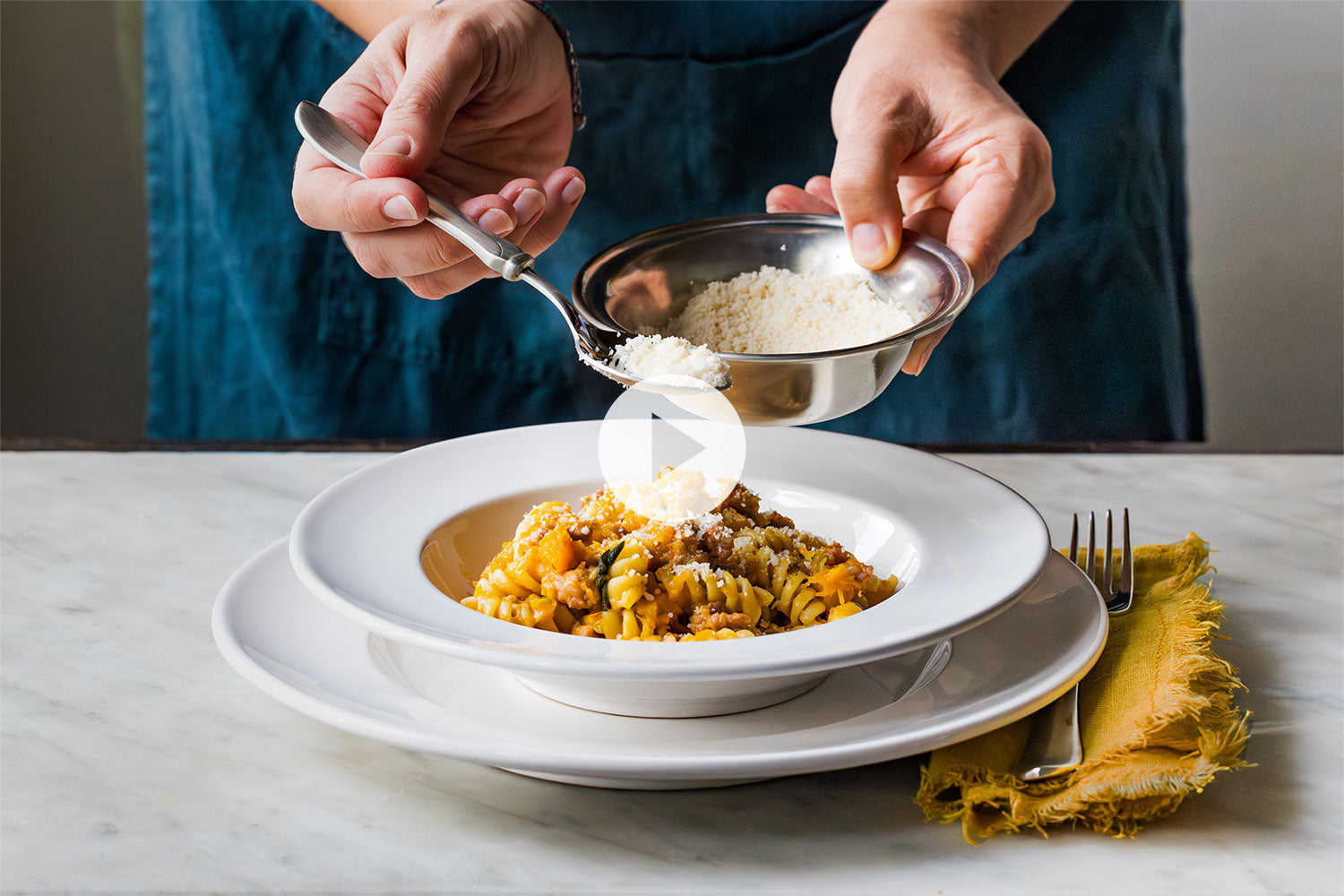 Fall Pasta with Squash & Sausage – MATCH • Made in Italy