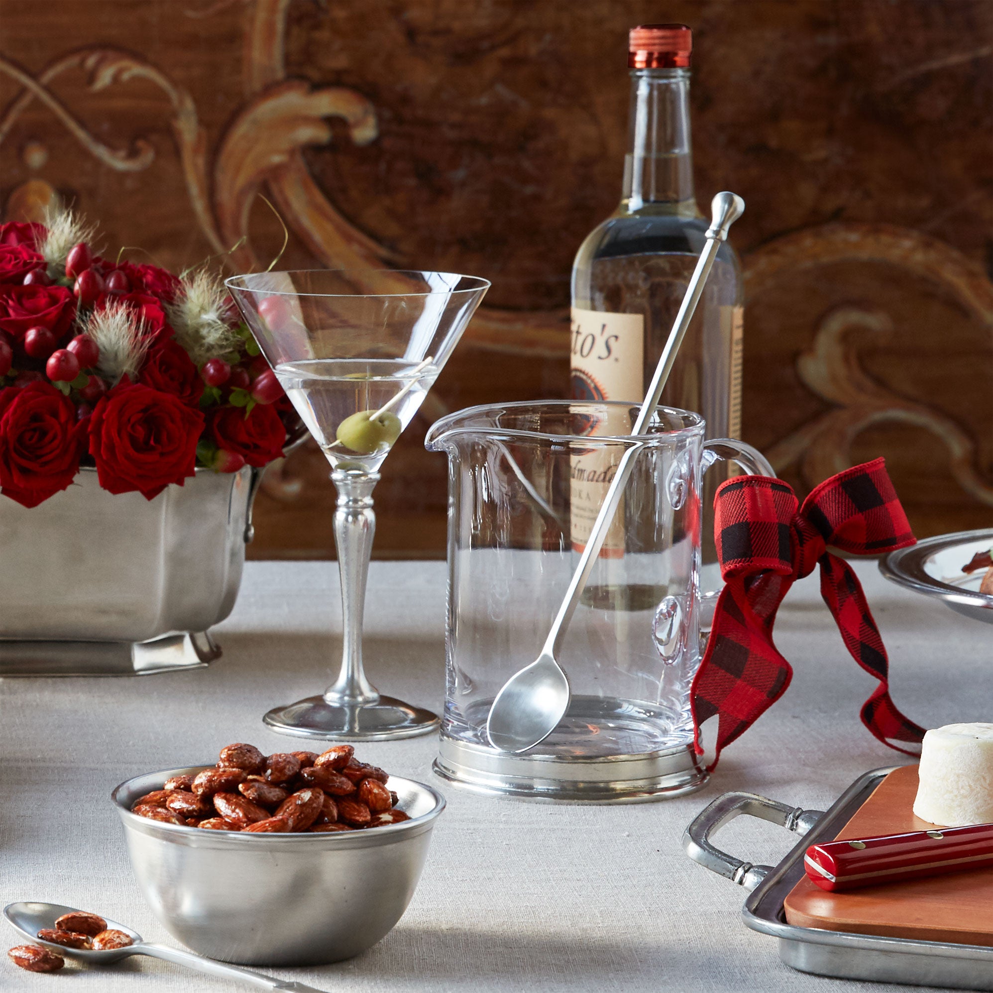 Match Pewter Branch Bar Pitcher - Thumbnail 2