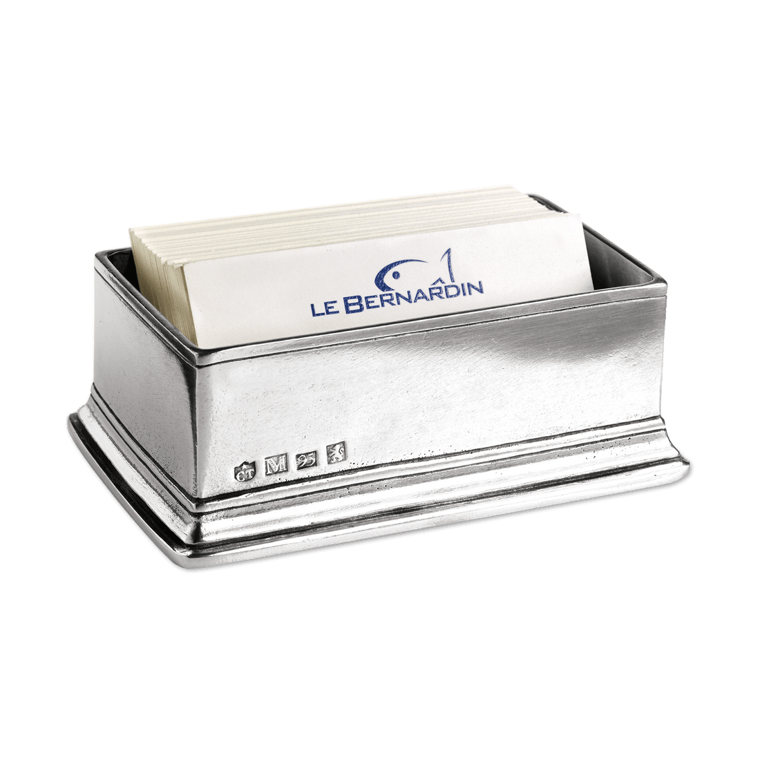 MATCH Pewter Business Card Holder