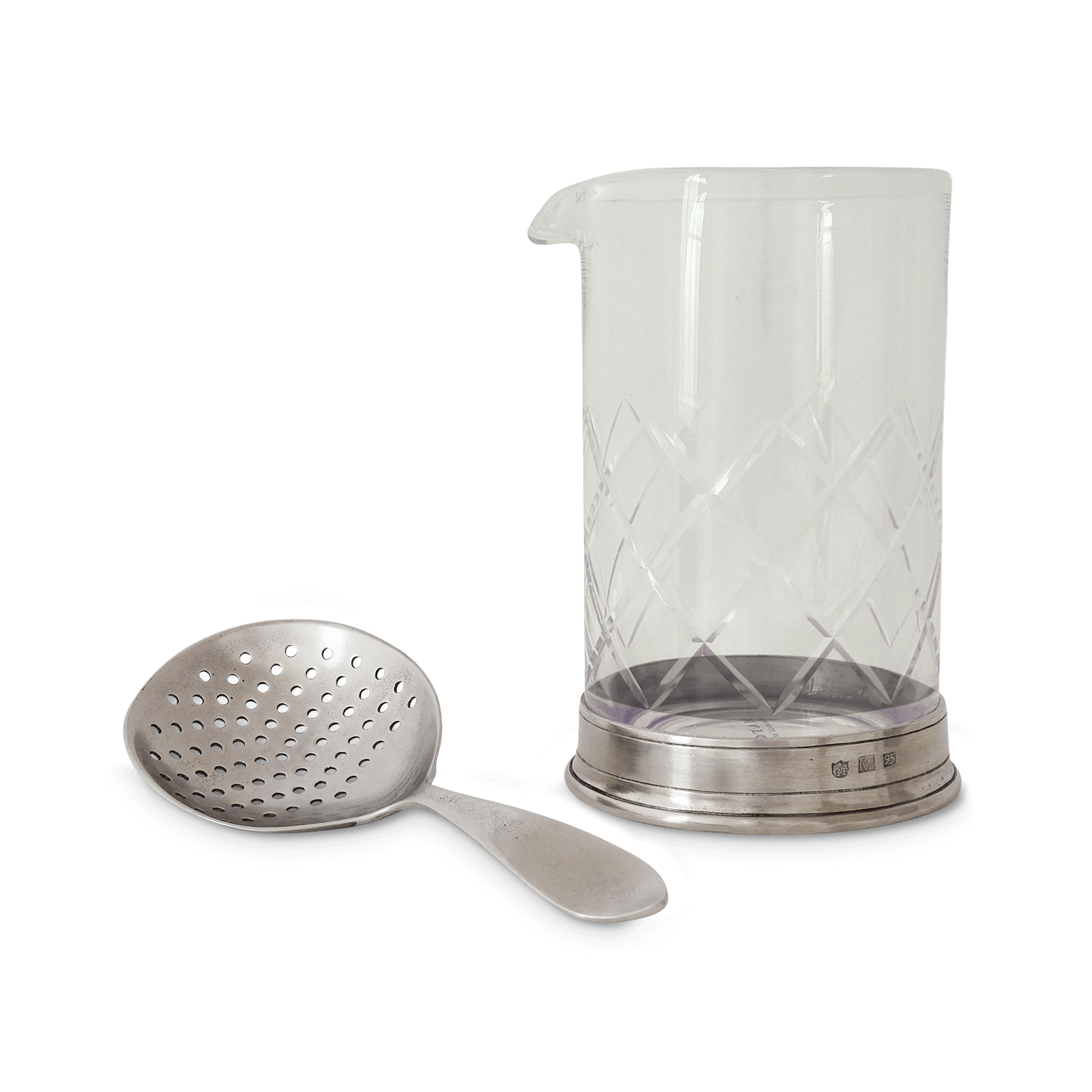 Pewter Mixing Glass - Thumbnail 5