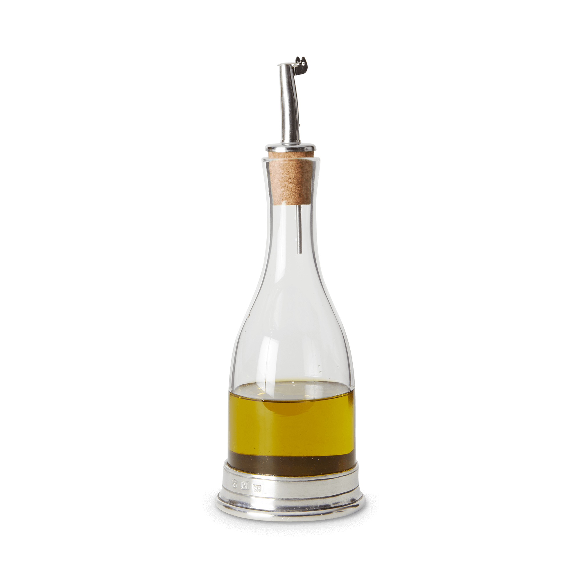MATCH Pewter Cruet with Cork Dispenser