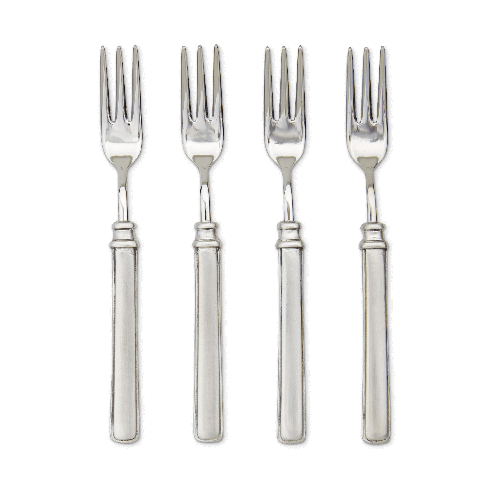 MATCH Pewter set of 4 Gabriella cocktail forks