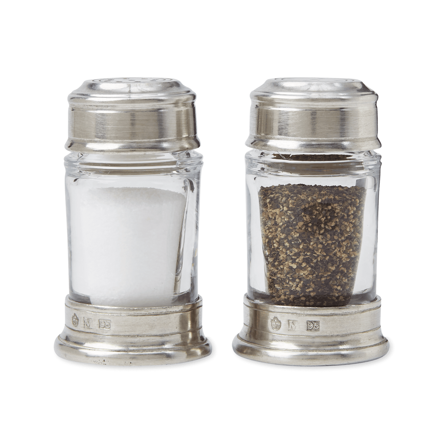 MATCH Pewter Salt & Pepper Shaker Set