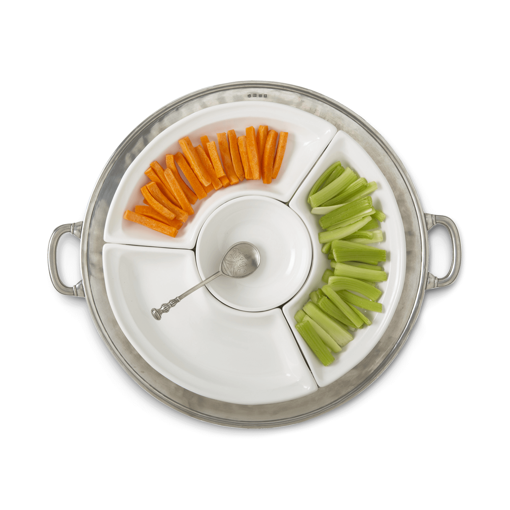 Convivio Round Sectional Platter