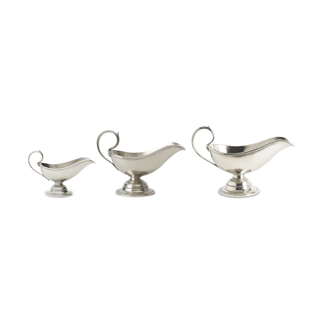 MATCH Pewter Gravy Boat