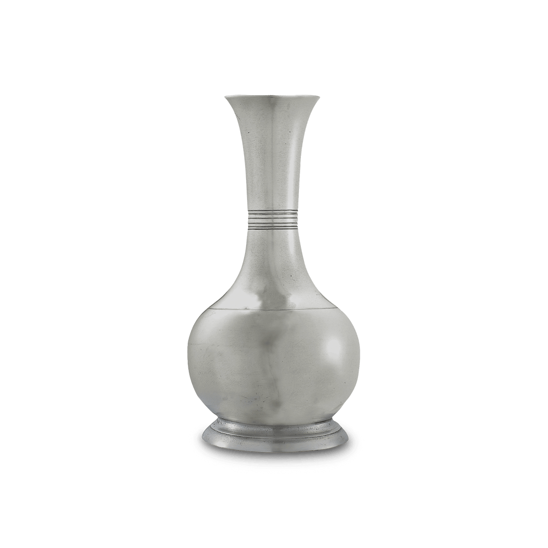 MATCH Pewter Long Neck Vase 7.1" High