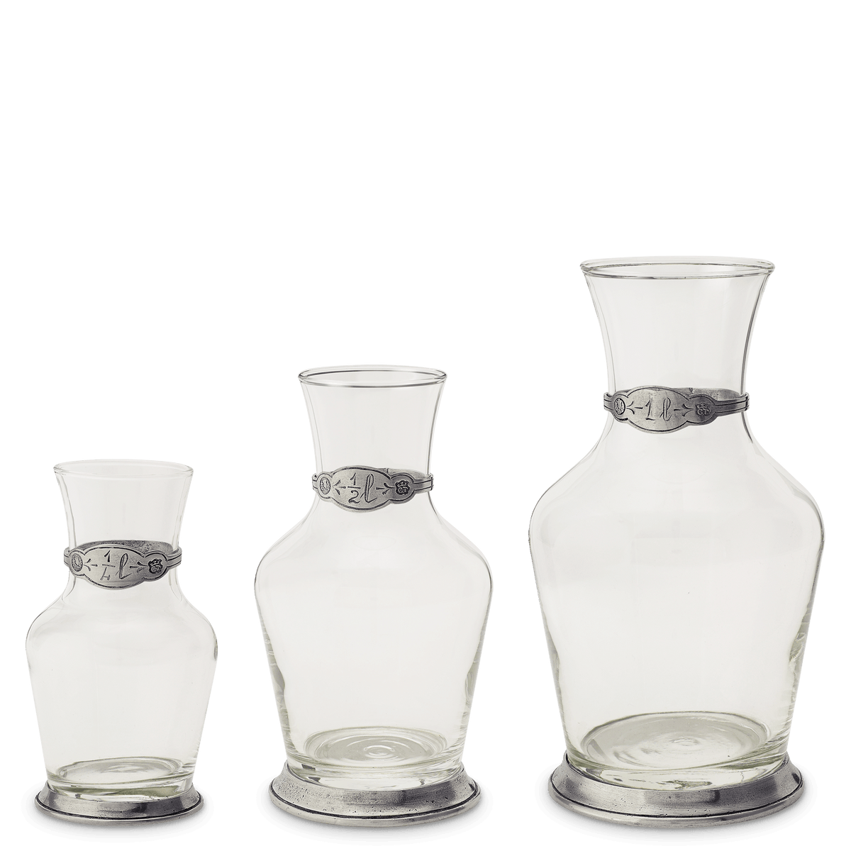 Match Pewter Glass Carafe