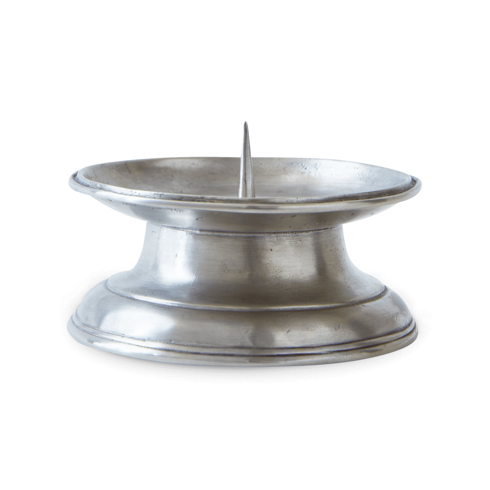 MATCH Pewter Taverna Pillar Base 4 Inches High