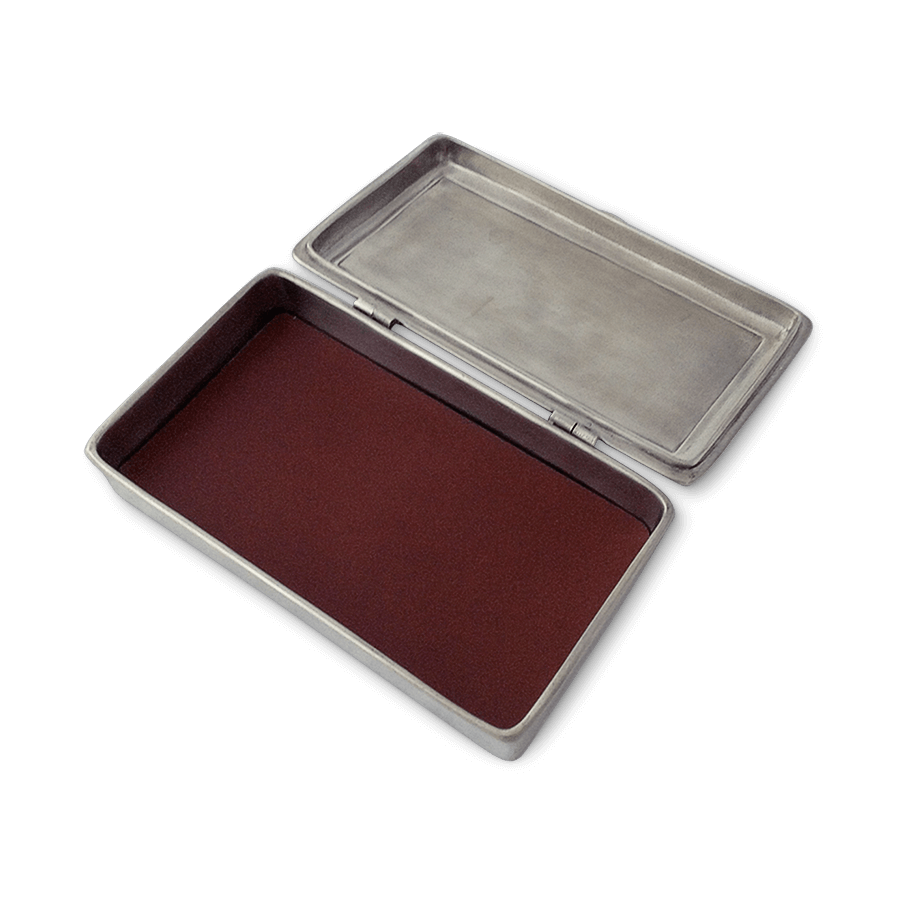 MATCH PEWTER Rectangle Lidded Box - Thumbnail 2