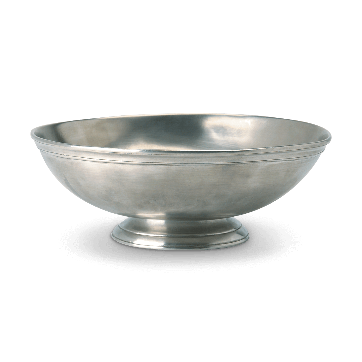 MATCH Pewter Round Footed Centerpiece Bowl 11.2"