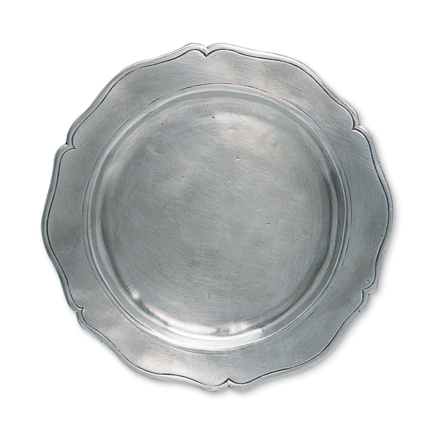 MATCH Pewter Gallic Plate