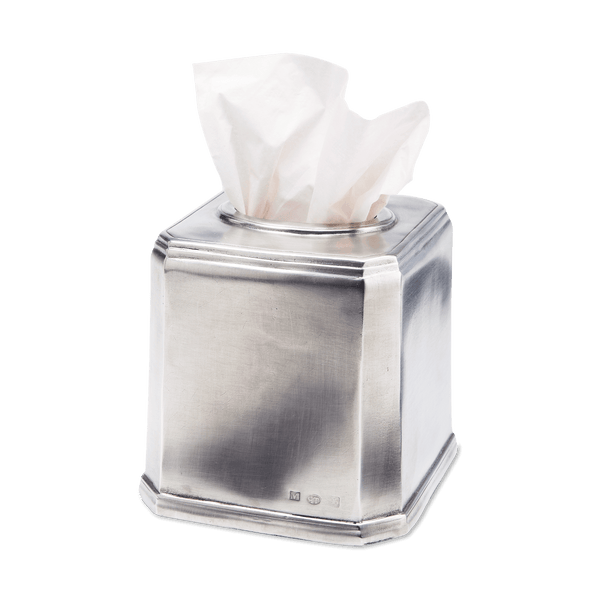 MATCH Pewter Dolomiti Tissue Box Square – MATCH • Made in Italy