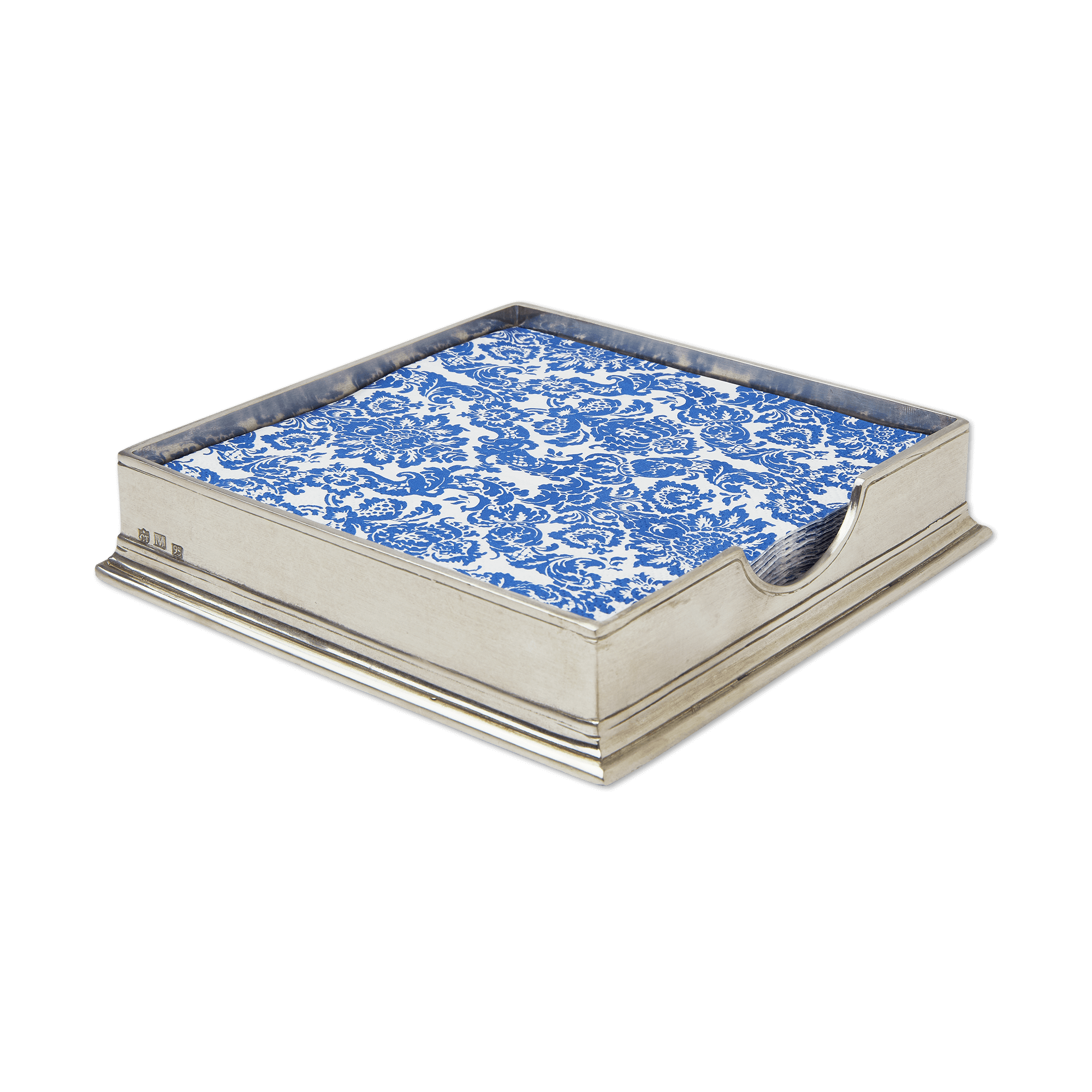 MATCH Pewter Luncheon Napkin Box