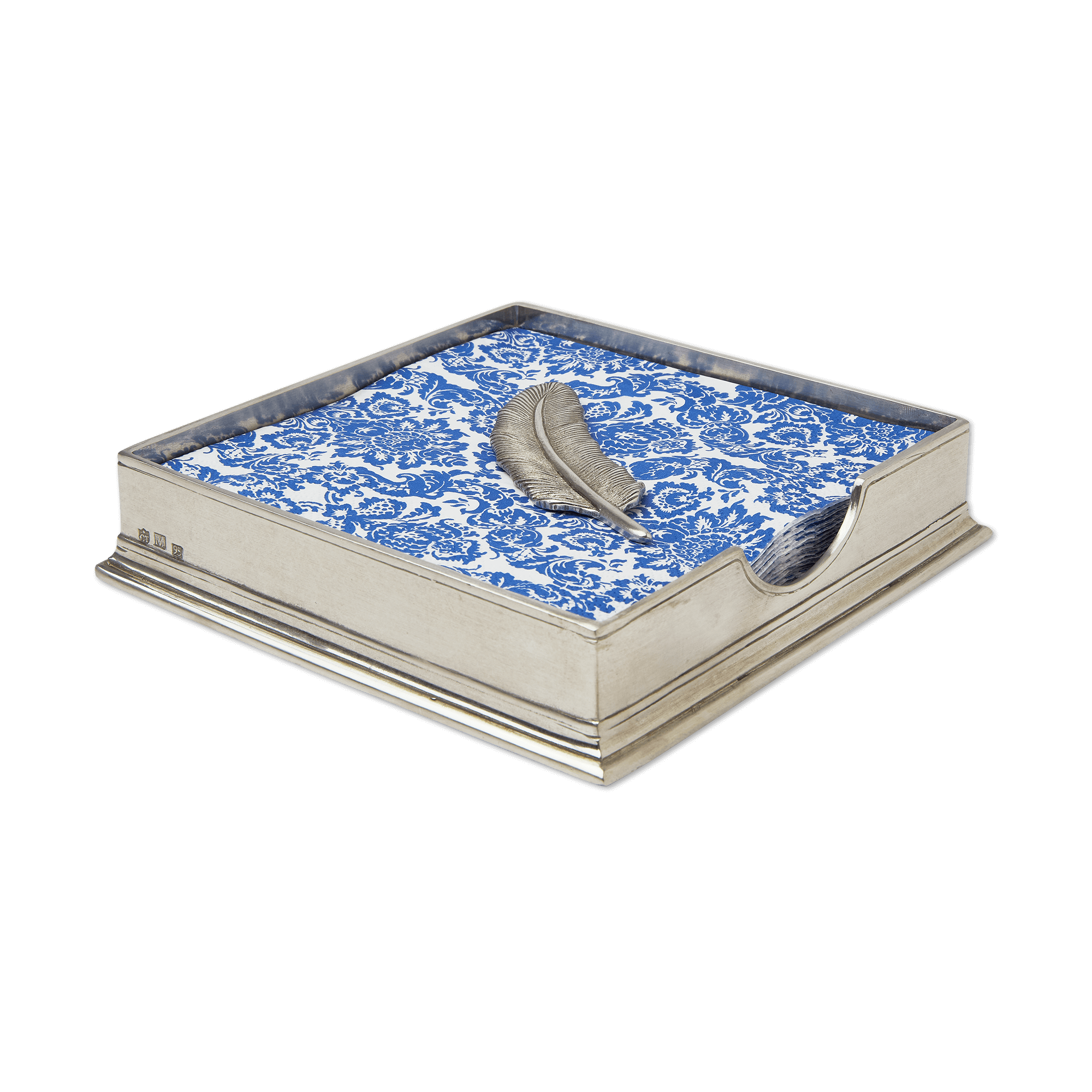 MATCH Pewter Luncheon Napkin Box – MATCH • Made in Italy