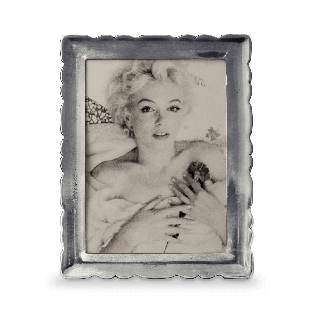 Pewter Carretti Rectangle Frame - Large