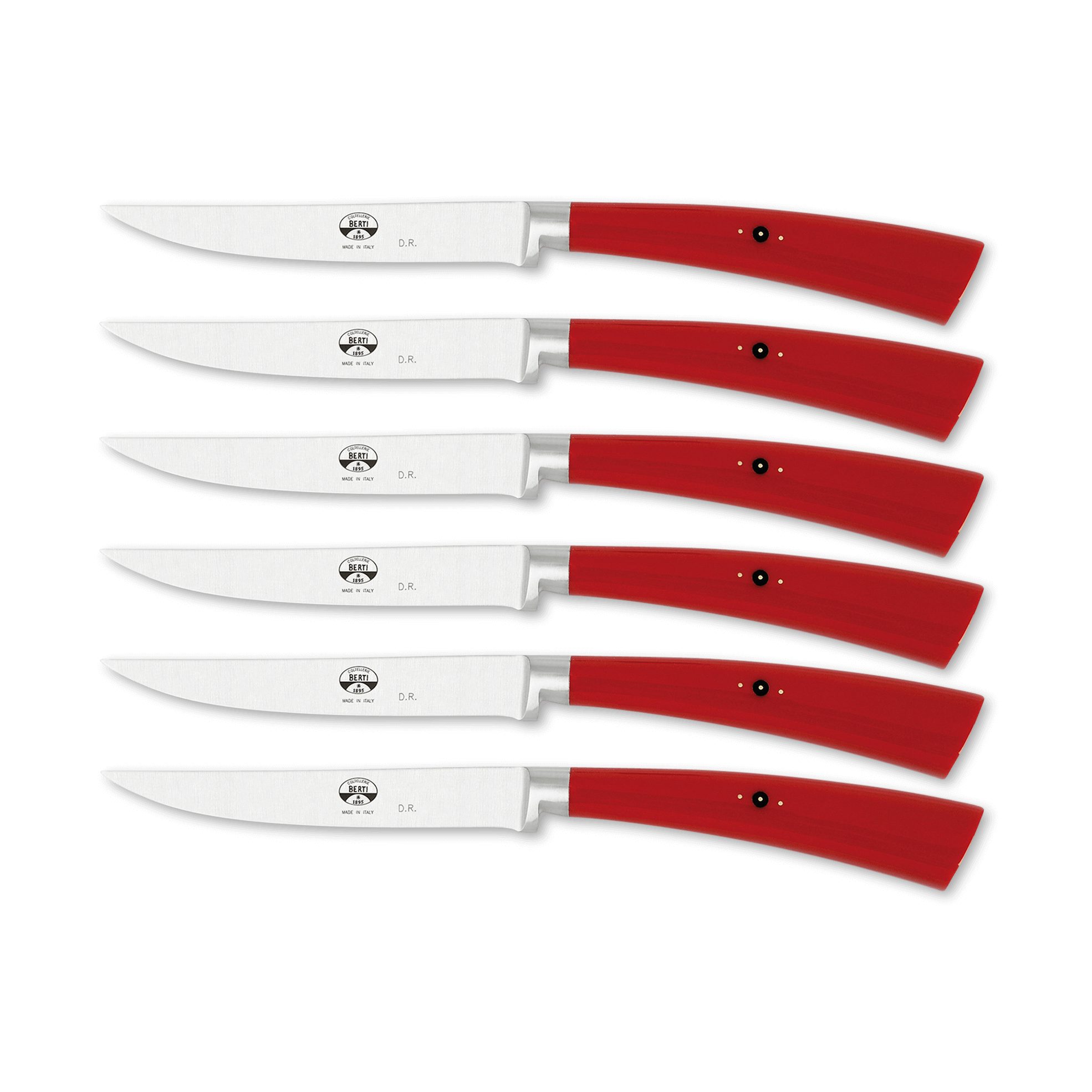 Berti Italian Cornotech-Handled Steak Knives, Set of 6 on Food52
