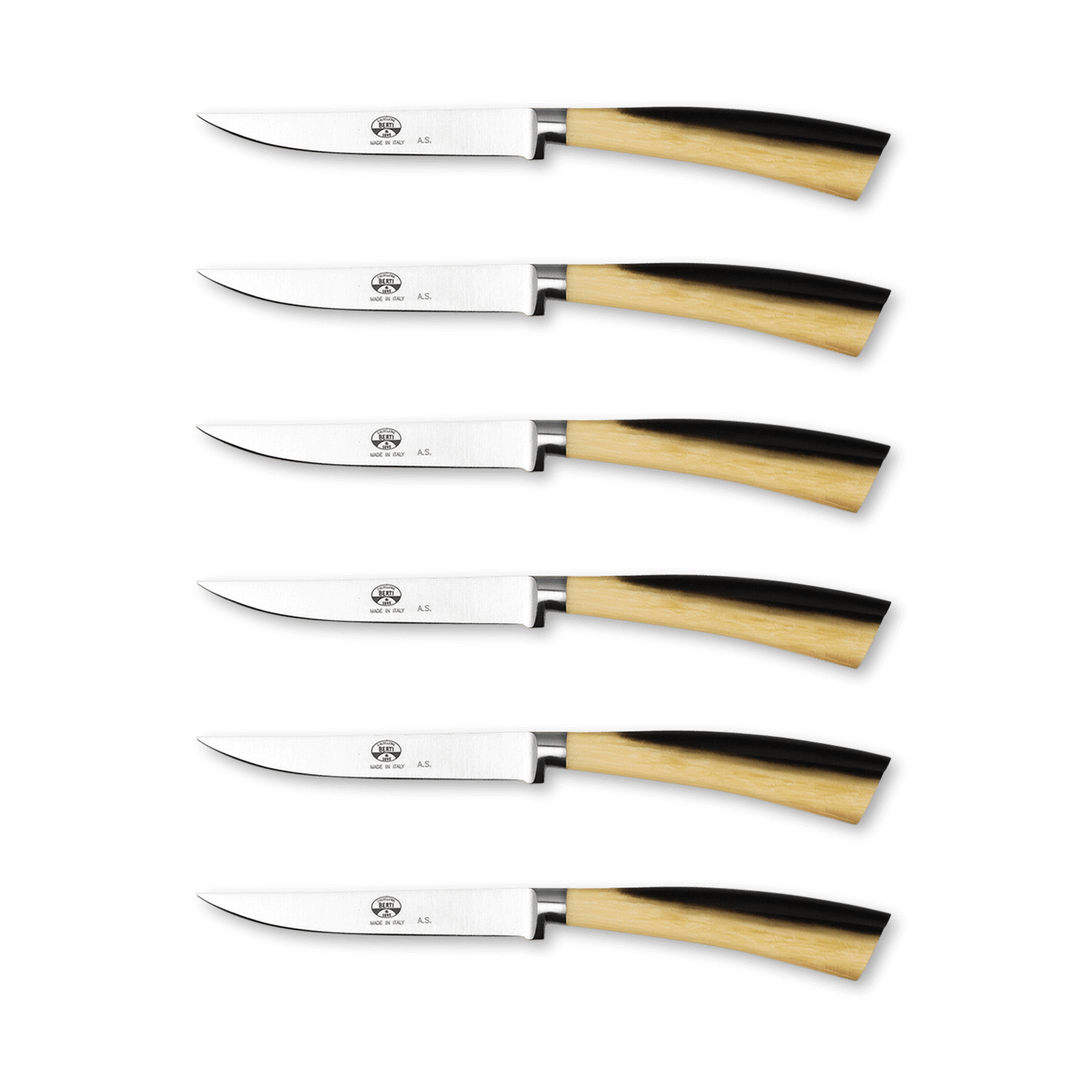 Coltellerie Berti Hand Forged 8 Insieme Chef's Knife - Ox Horn