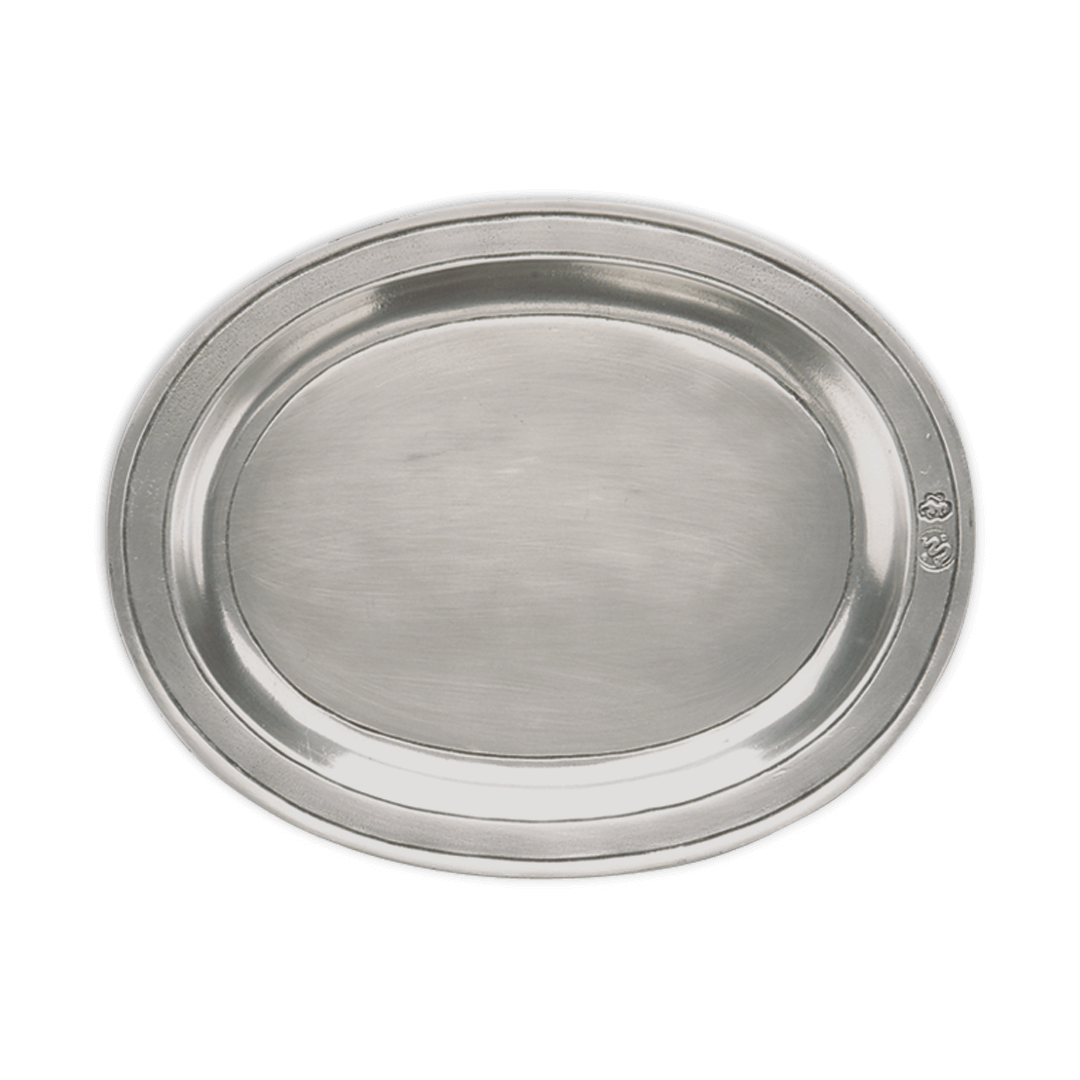Oval Incised Tray