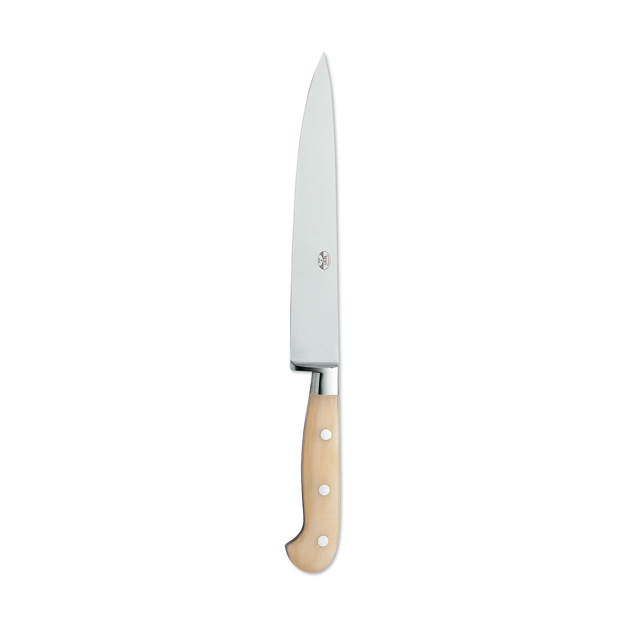 Il Trinciante Small Set of Knives with Cornotech Handle Coltellerie Berti