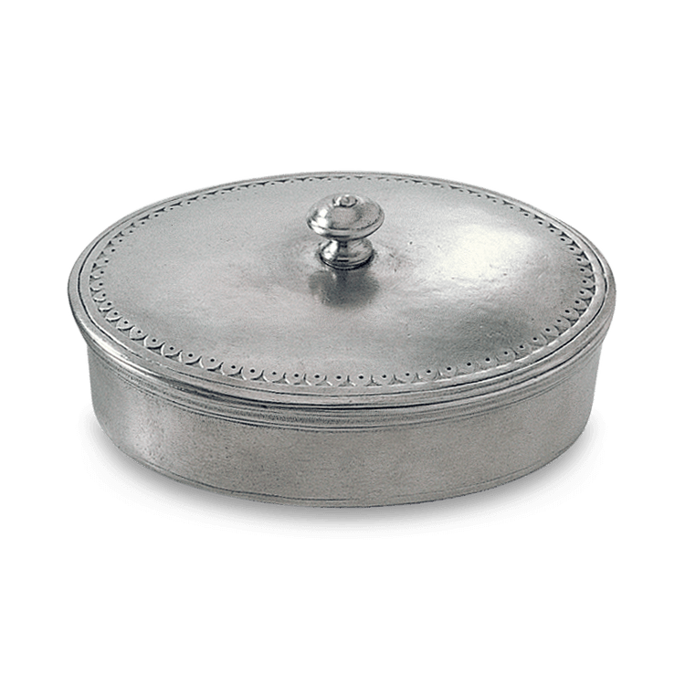 Oval Lidded Box MATCH