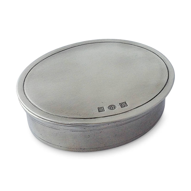 Oval Dresser Box, Medium